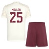 Camisola + Calções FC Bayern de Munique Muller 25 Champions League Criança Equipamento 3ª 23/24